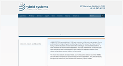 Desktop Screenshot of hybridsys.com